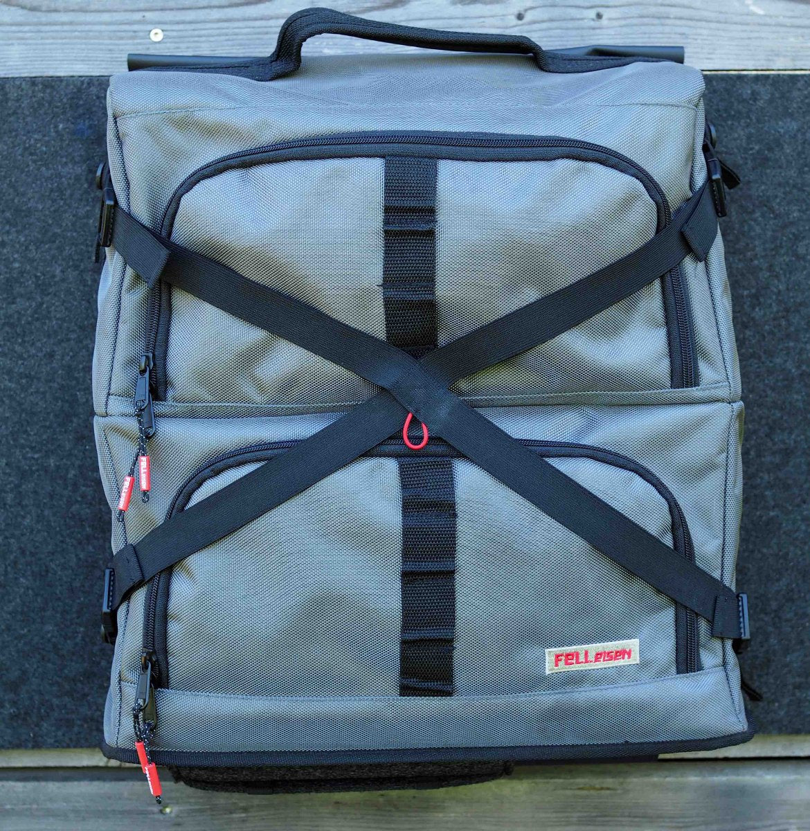 Camper Ausbau System, Tasche mit Rucksackfunktion