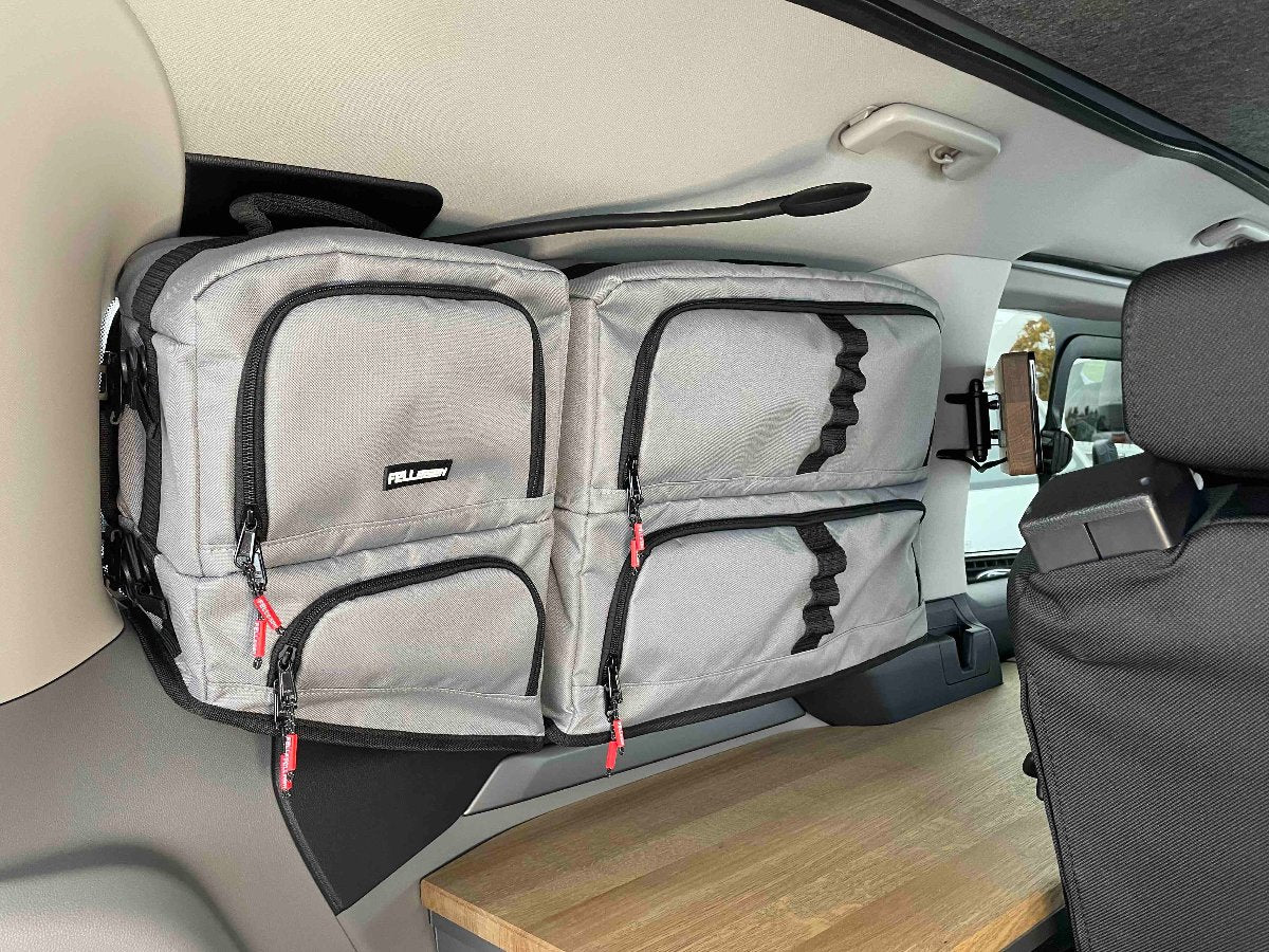 New Ford Tourneo V710, Fenstertaschen, Stauraum, Thermomatte, Campingshop, Campingzubehör, Zubehör für Camper