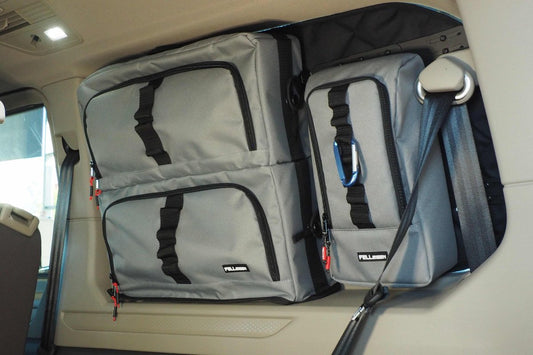 Fenstertasche, Packsystem, Stauraum, VW Der neue Multivan T7, Packtaschen, Organizer, VW California T7, Zubehör T7